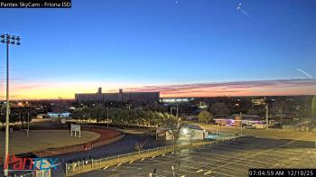 Weather camera view of Friona ISD.