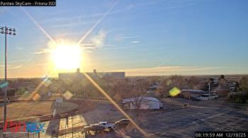 Weather camera view of Friona ISD.