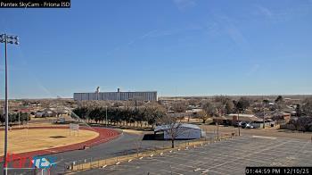 Weather camera view of Friona ISD.