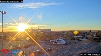 Weather camera view of Friona ISD.