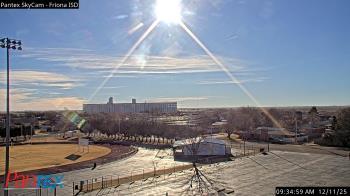 Weather camera view of Friona ISD.