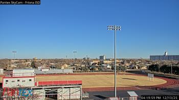 Weather camera view of Friona ISD.