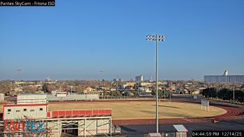 Weather camera view of Friona ISD.