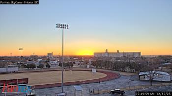 Weather camera view of Friona ISD.