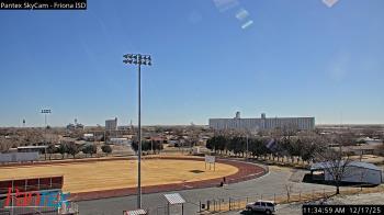Weather camera view of Friona ISD.