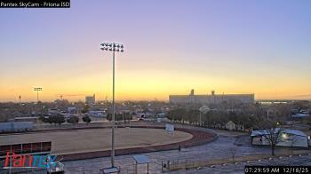 Weather camera view of Friona ISD.