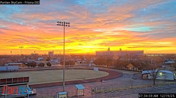 Weather camera view of Friona ISD.