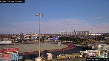 Weather camera view of Friona ISD.