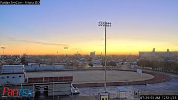 Weather camera view of Friona ISD.