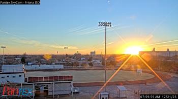 Weather camera view of Friona ISD.