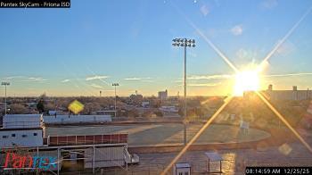 Weather camera view of Friona ISD.