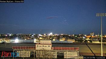 Weather camera view of Friona ISD.