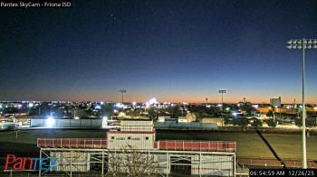 Weather camera view of Friona ISD.