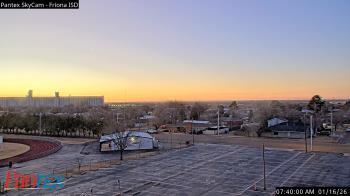 Weather camera view of Friona ISD.