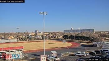 Weather camera view of Friona ISD.