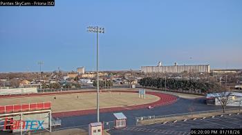 Weather camera view of Friona ISD.