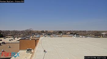 Weather camera view of Friona ISD.