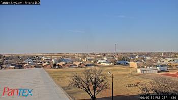Weather camera view of Friona ISD.