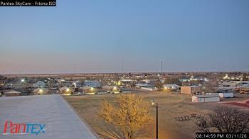 Weather camera view of Friona ISD.