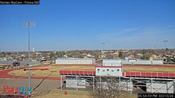 Weather camera view of Friona ISD.