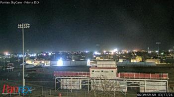 Weather camera view of Friona ISD.