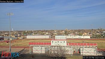 Weather camera view of Friona ISD.