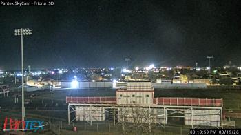 Weather camera view of Friona ISD.
