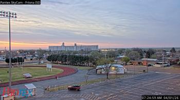 Weather camera view of Friona ISD.