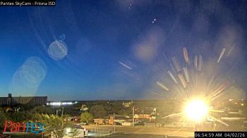 Weather camera view of Friona ISD.