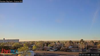Weather camera view of Friona ISD.