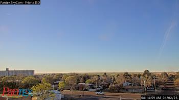 Weather camera view of Friona ISD.