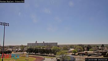 Weather camera view of Friona ISD.