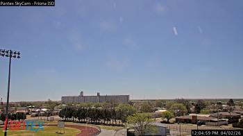 Weather camera view of Friona ISD.