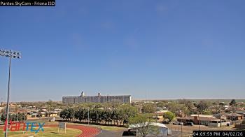 Weather camera view of Friona ISD.