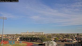 Weather camera view of Friona ISD.