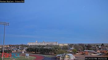 Weather camera view of Friona ISD.