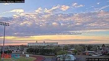 Weather camera view of Friona ISD.