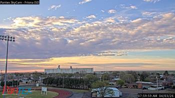 Weather camera view of Friona ISD.