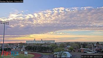Weather camera view of Friona ISD.