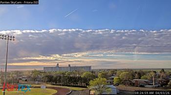 Weather camera view of Friona ISD.