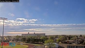 Weather camera view of Friona ISD.