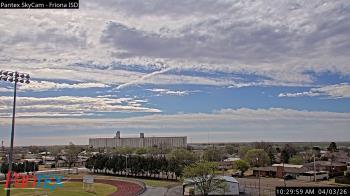 Weather camera view of Friona ISD.