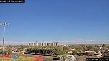 Weather camera view of Friona ISD.