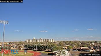 Weather camera view of Friona ISD.