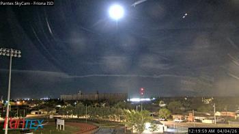 Weather camera view of Friona ISD.