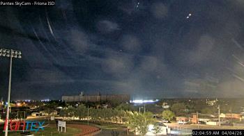 Weather camera view of Friona ISD.