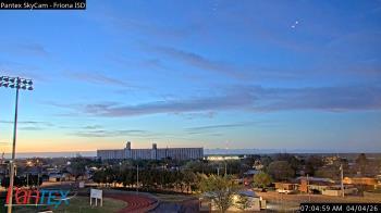 Weather camera view of Friona ISD.