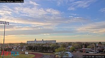 Weather camera view of Friona ISD.