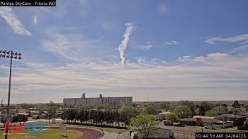 Weather camera view of Friona ISD.