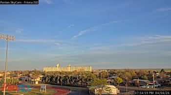 Weather camera view of Friona ISD.